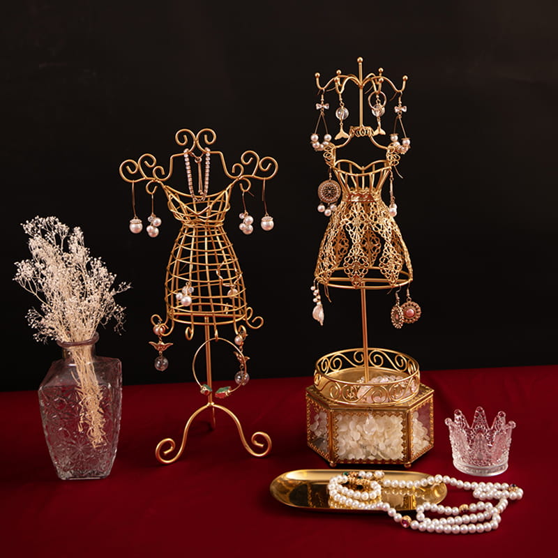 홈 장식 유럽 스타일 단철 모델 보석 랙 보석 디스플레이 스탠드 크리 에이 티브 디스플레이 소품 가구 기사