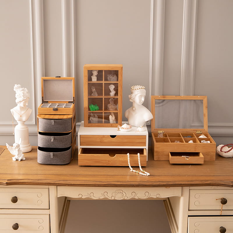 가정용 대나무 보관 포장 상자