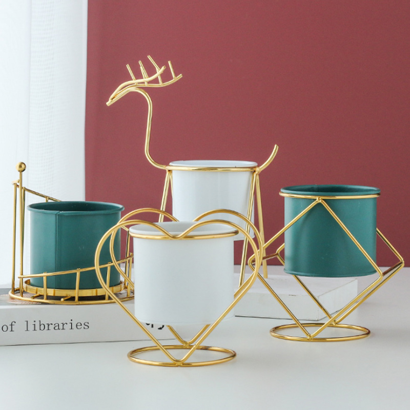 북유럽 크리 에이 티브 홈 장식 금속 브래킷